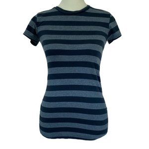 Aeropostale Gray Striped T-Shirt